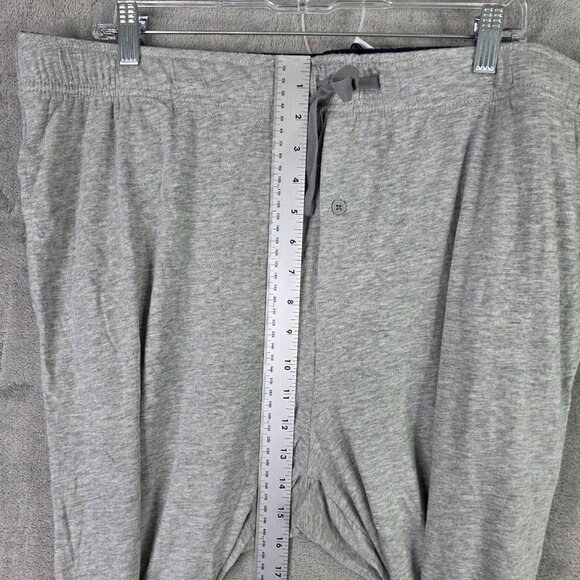 Mens Goodfellow Heather Gray Lounge Pants Soft Cotton Blend Drawstring Waist XL - Picture 5 of 9